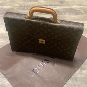 Authentic vintage Louis Vuitton attaché bag